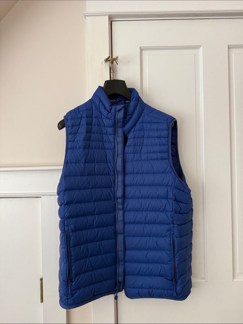 Blue Vineyard Vines Puff Vest